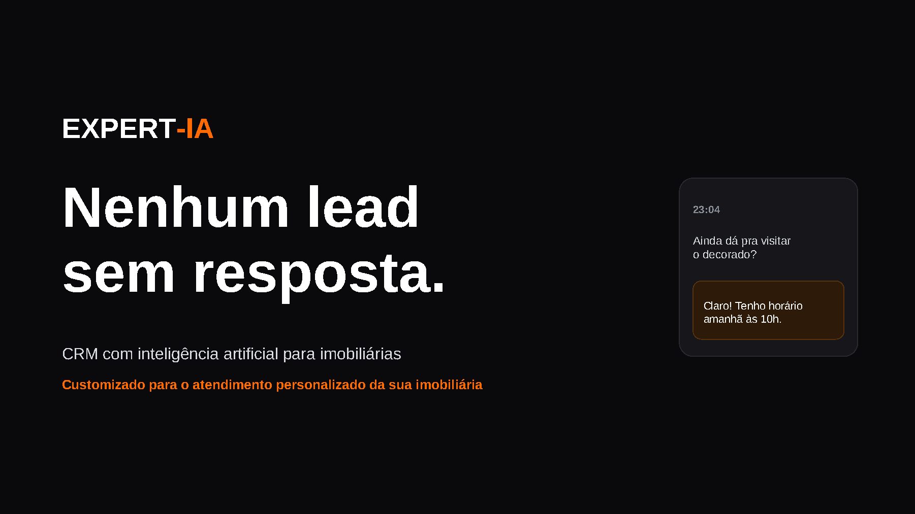 Slide 1: Nenhum lead sem resposta
